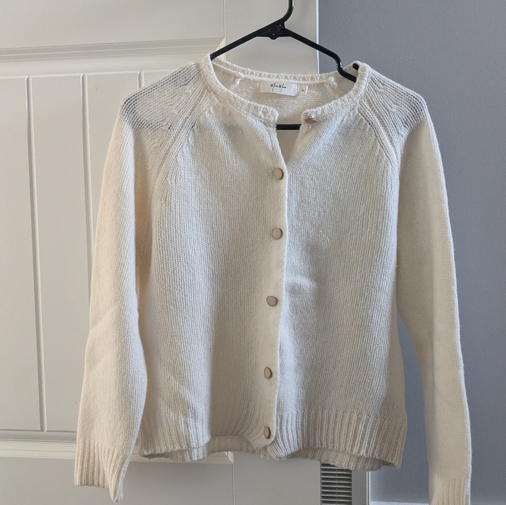 Wool cardigan